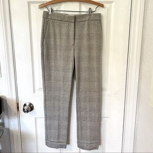 NWOT Ann Taylor Plaid Straight Leg Slacks